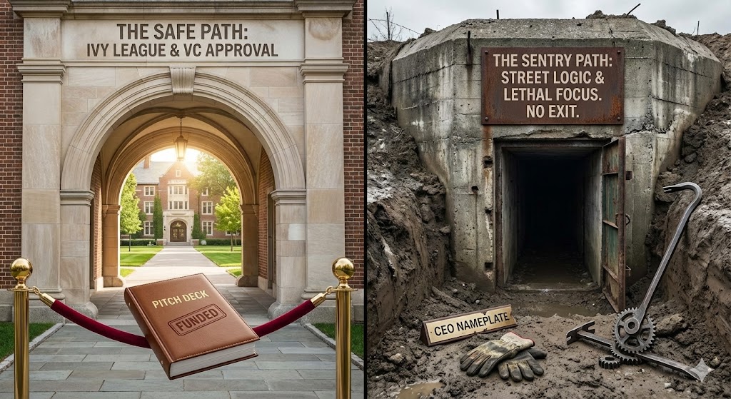 A Visual Comparison of the Factory Floor Manifesto: The Illusion of a Coworking Office vs. the Reality of Applied Intuition's Factory Floor Execution.