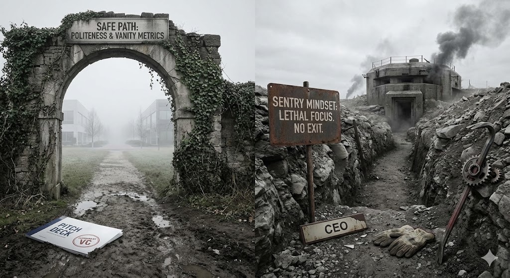 Founder Myth vs. Sentry Mindset: Choosing Between Corporate Courtesy or Market Domination