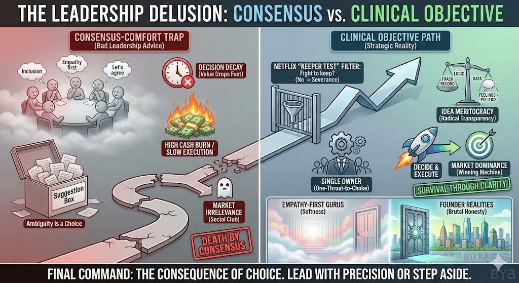 The Leadership Delusion: Why Most Leadership Advice Is Making Founders Weaker