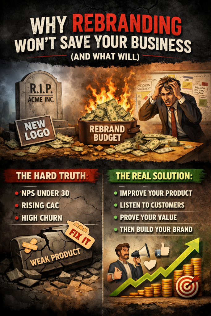 Why Rebranding Won’t Save Your Business (And What Will)