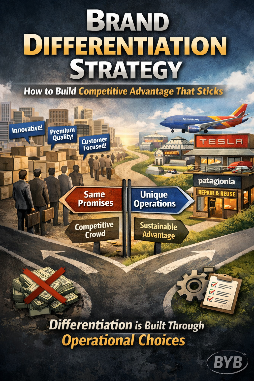 Brand Differentiation Strategy: How to Build Competitive Advantage That Sticks