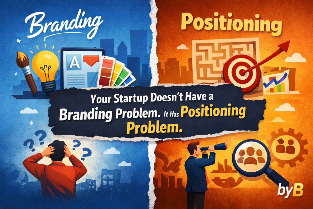 Your Startup Doesn’t Have a Branding Problem. It Has a Positioning Problem